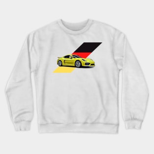 Cayman GT4 German Print Crewneck Sweatshirt